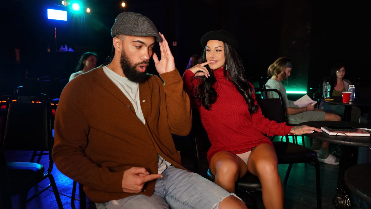 CrazyCollegeGFs | Evelin Stone, James Angel | Poetry Slam Bam Sex