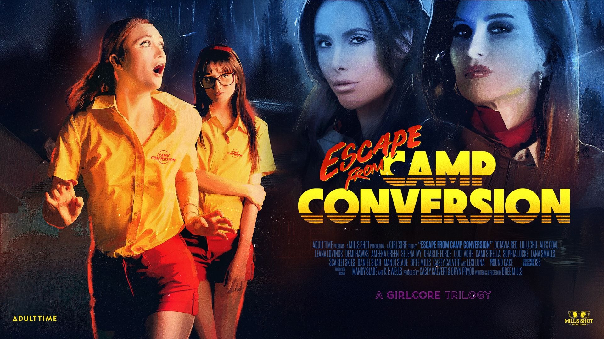 GirlsWay | Lana Smalls, Scarlet Skies | Escape From Camp Conversion – Chapter 3